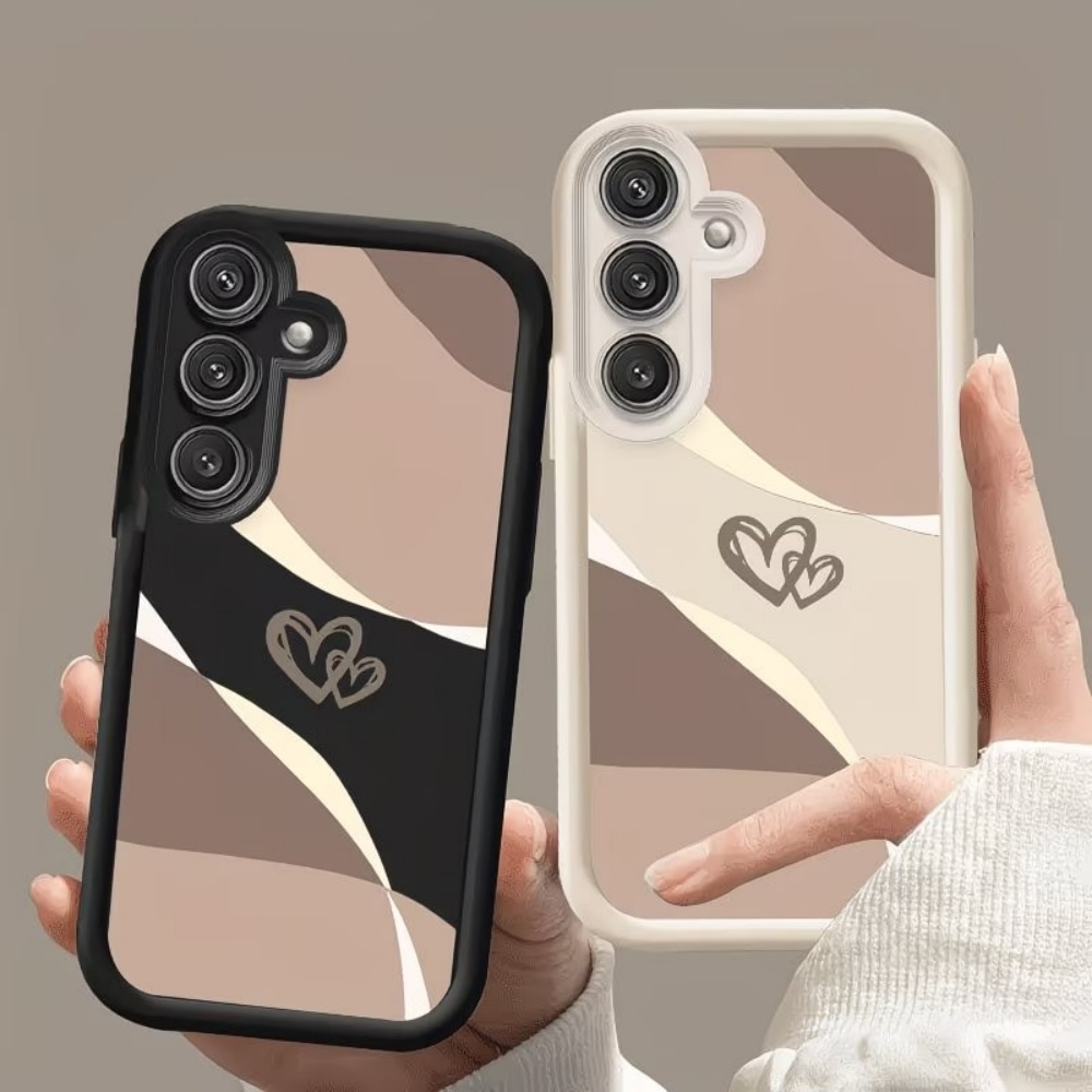 Samsung Galaxy S24 - Nice Love Heart Shockproof Soft TPU