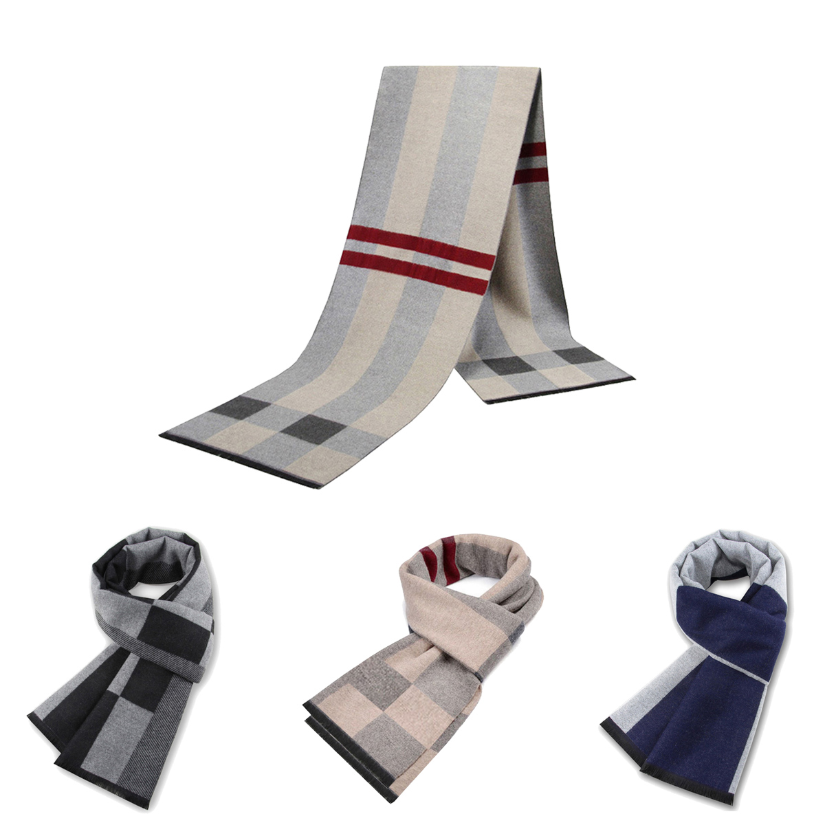 Luxury Lifestyle Men - Men Scarf For Man Winter Copy