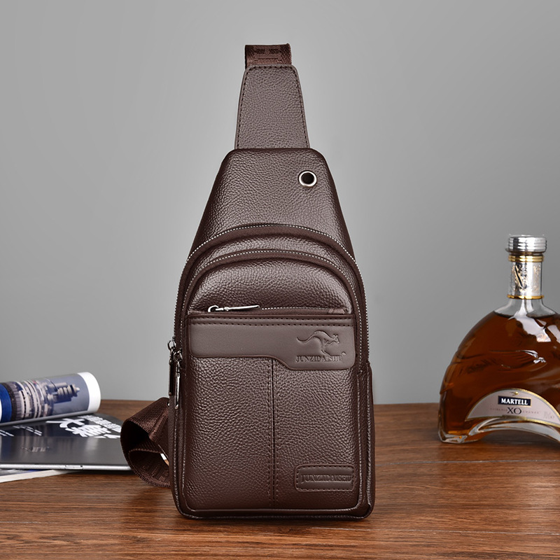 Luxury Brand Chest Pack Leathe - Luxury Lifestyle Men review and price