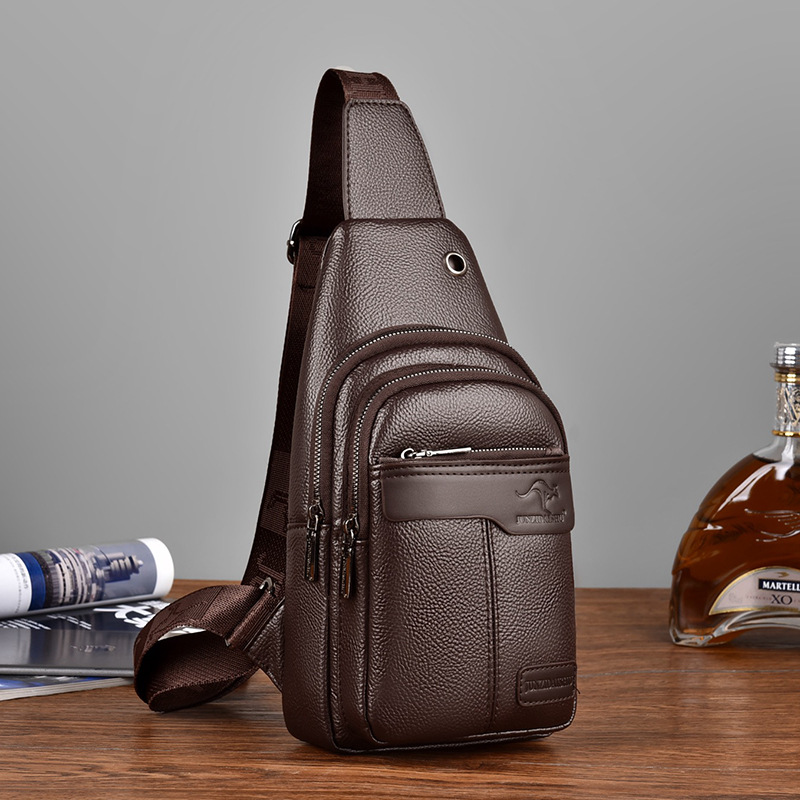 Luxury Brand Chest Pack Leathe - Luxury Lifestyle Men review and price
