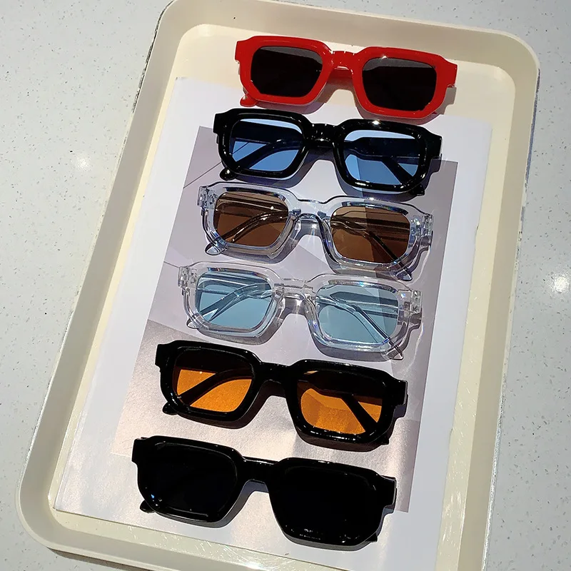 Vintage Rectangle Frame Sungla - Luxury Lifestyle Men review and price