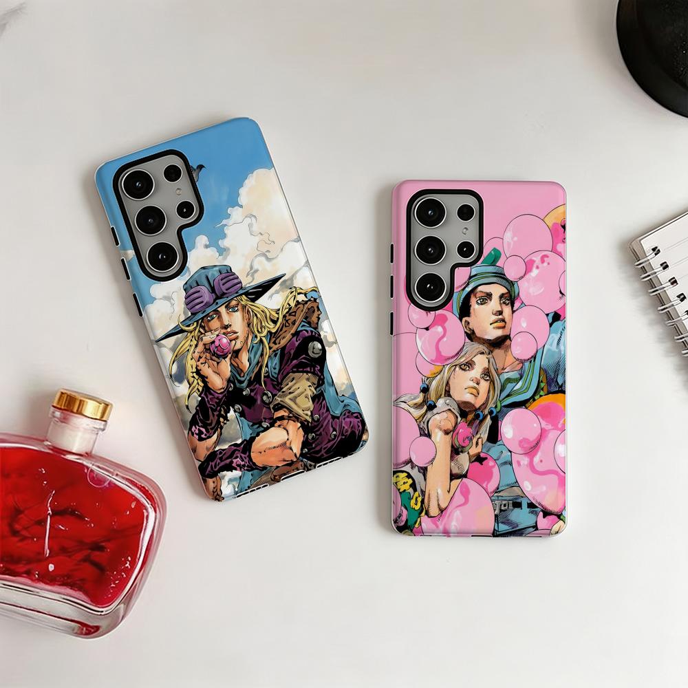 Hot cool Anime J-JOJO Steel Ba - Samsung Galaxy S24 review and price